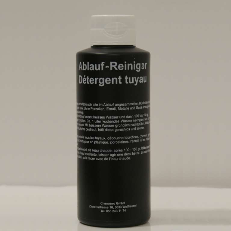 Der Abflussreiniger, welcher funktioniert und vom Sanitärfachgeschäft aus Wetzikon, Zürcher Oberland.