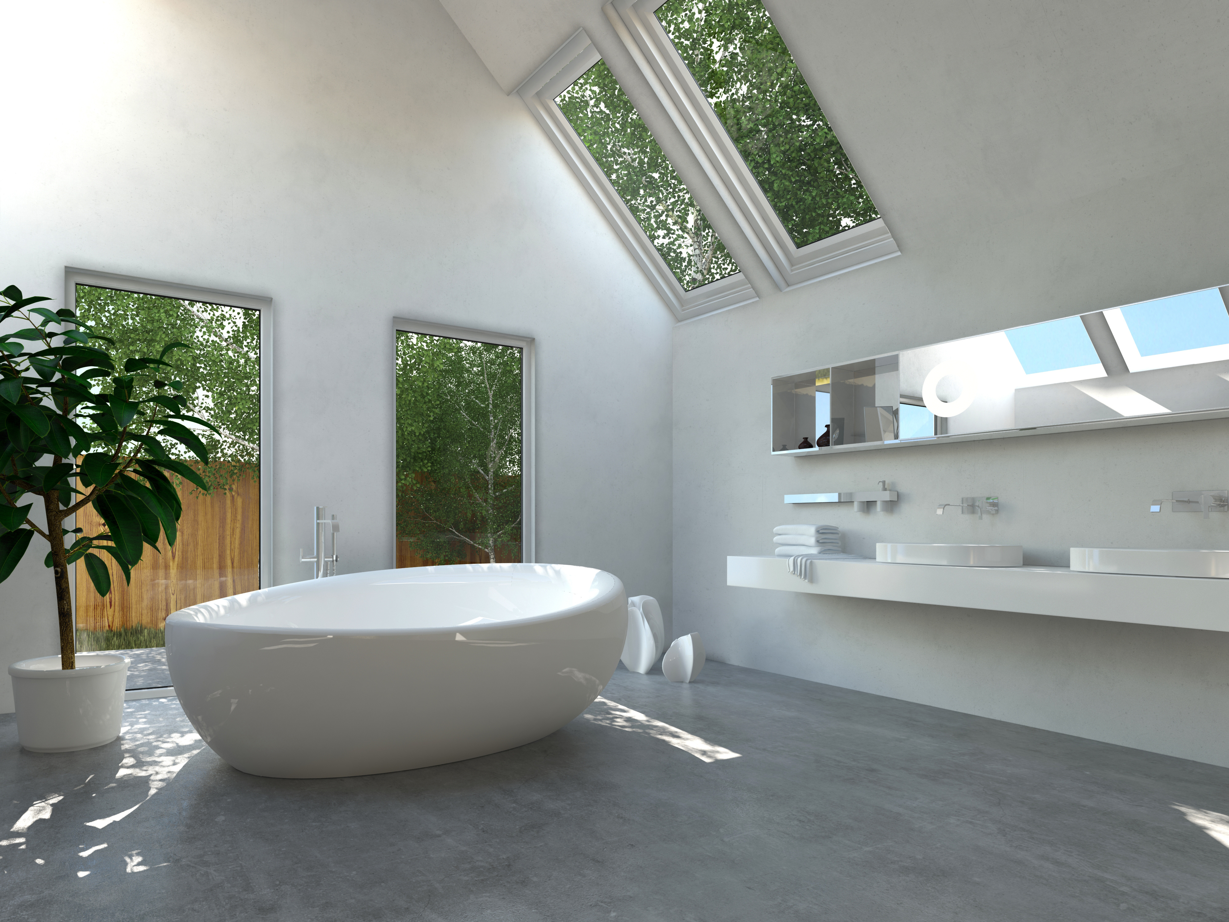 Bei der 3D-Badplanung wird Ihr Badezimmer digital und massstabsgetreu am Computer geplant.