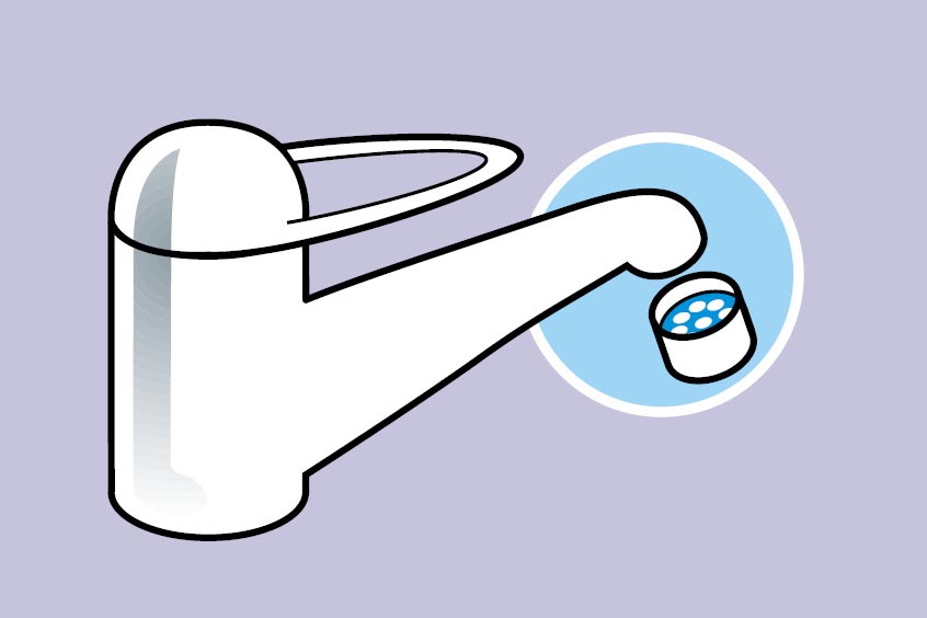 Tipp vom Sanitär-Fachgeschäft aus Wetzikon: Mit Durchflussbegrenzern sparen Sie einfach Energie, senken den Wasserverbrauch und bares Geld.